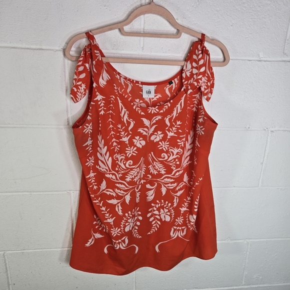 Cabi 5255 Mosaic Print Floral Tank - Picture 7 of 7